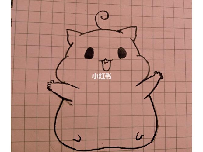 小仓鼠简化笔_可爱的小仓鼠铅笔画_小仓鼠怎么画彩铅